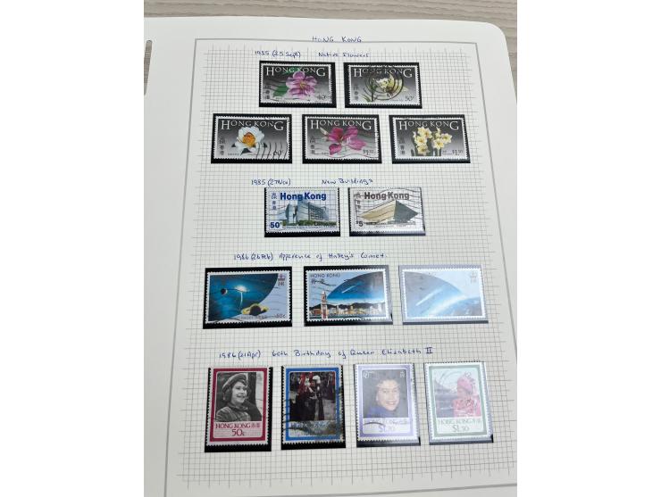 holding on album pages, better including QV used stamp to 96c, KGV Silver Jubilee, KGVI Silver Wedding, etc. Large quantity. 